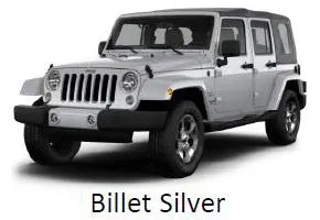 Billet Silver Jeep